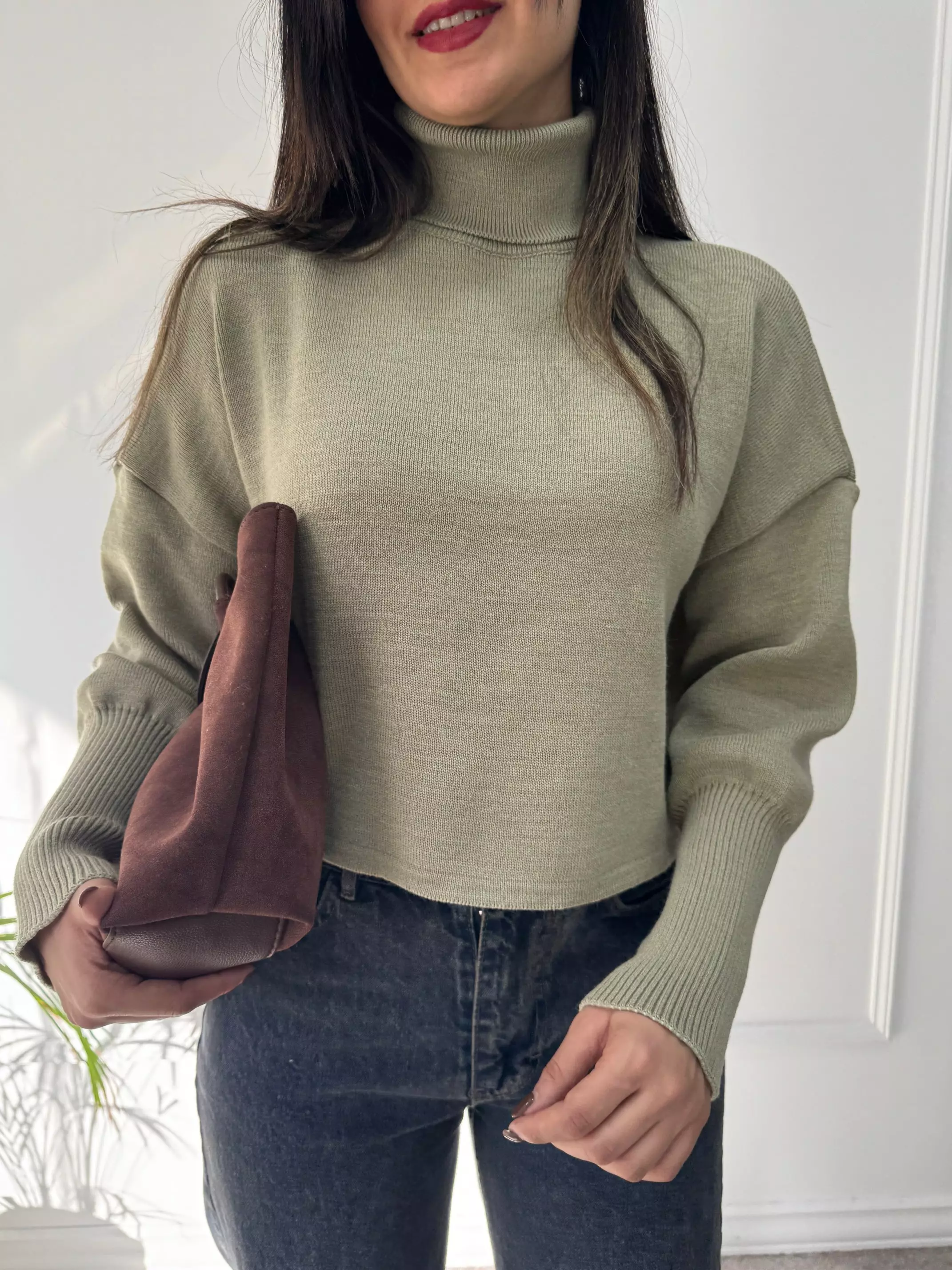 بافت یقه اسکی تی تی